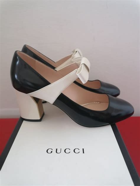 Scarpette Gucci in Pelle Bianco taglia 39 EU 